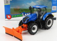 Bburago New holland T7.315 Tractor 2009 1:32 Modrá Oranžová