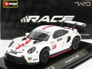 Bburago Porsche 911 991 Rsr N 911 Coupe 2019 1:43 Bílá