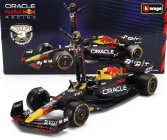 Bburago Red bull F1  Rb19 Team Oracle Red Bull Racing N 1 World Champion Season 2023 Max Verstappen 1:24 Matná Modrá Žlutá Červená