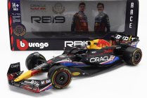 Bburago Red bull F1  Rb19 Team Oracle Red Bull Racing N 1 World Champion Winner Austin Usa Gp 2023 Max Verstappen 1:18 Matt Blue