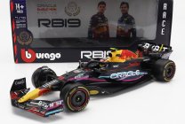 Bburago Red bull F1  Rb19 Team Oracle Red Bull Racing N 11 2nd Miami Gp 2023 Sergio Perez 1:18 Matt Blue