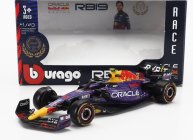 Bburago Red bull F1  Rb19 Team Oracle Red Bull Racing N 11 3rd Las Vegas Usa Gp 2023 Sergio Perez 1:43 Fialová Žlutá Červená
