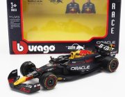 Bburago Red bull F1  Rb20 Team Oracle Red Bull Racing N 1 World Champion Season 2024 Max Verstappen 1:43 Modrá Žlutá Červená
