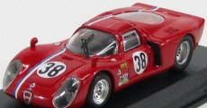 Best-model Alfa romeo 33.2 Coupe N 38 Test Le Mans 1968 Gosselin - Trosch 1:43 Red