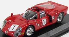 Best-model Alfa romeo 33.2 Le Mans Test 1968 Bianchi - Zeccoli - Grosselin - Trosch 1:43 Red