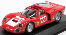Best-model Alfa romeo 33.2 N 220 Targa Florio 1968 Vaccarella - Schutz 1:43 Red