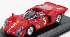 Best-model Alfa romeo 33.2 Spider N 5 Winner Montlhery 1969 Larrousse - Verrier 1:43 Red