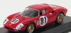 Best-model Ferrari 250lm N 81 Daytona 1968 Piper - Gregory 1:43 Red