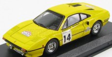 Best-model Ferrari 308 Gtb Coupe N 14 Tour De France 1985 Worswick - Newman 1:43 Žlutá