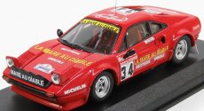 Best-model Ferrari 308 Gtb Gr.4 N 34 Tour De France 1983 Gauthier - Gauthier 1:43 Red