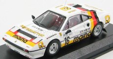 Best-model Ferrari 308 Gtb N 16 Rally Dei Laghi 1984 1:43 Bílá Žlutá