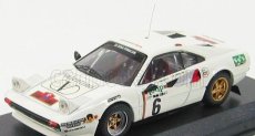 Best-model Ferrari 308 Gtb N 6 Rally Elba 1985 Roggia - Ercolani 1:43 Bílá