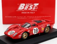 Best-model Ferrari 312p 3.0l V12 Coupe Team Sefac N 18 24h Le Mans 1969 Pedro Rodriguez – David Piper 1:43 Red