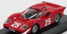 Best-model Fiat Abarth 2000 N 25 Winner Nurburgring 1969 T.hezemans 1:43 Red