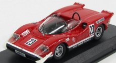 Best-model Fiat Abarth 2000s Spider Team Radio Veronica N 23 Silverstone 1969 E.swart 1:43 Red