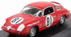Best-model Fiat Abarth 750 N 81 Record Monza Scca National Cumberland 1959 Duncan 1:43 Red