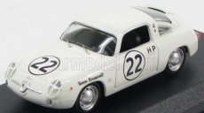 Best-model Fiat Abarth 750 Zagato Coupe N 22 Sebring 1960 Richards - Callanan 1:43 Bílá