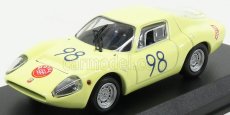 Best-model Fiat Abarth Ot1300 N 98 Winner S1.3 Class Targa Florio 1967 Garufi - Ferlito 1:43 Žlutá