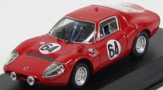 Best-model Fiat Abarth Ot1300 Team Ecurie Du Maine N 64 24h Le Mans 1967 Martin - Mesange 1:43 Red