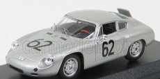 Best-model Porsche 1600gs Abarth N 62 Targa Florio 1963 Koch - Von Schroter 1:43 Silver