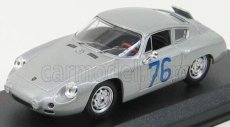 Best-model Porsche 1600gs Abarth N 76 Targa Florio 1963 A.pucci - P.e. Strahle 1:43 Silver