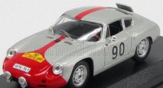 Best-model Porsche 1600gs Abarth N 90 Tour De Corse 1961 1:43 Silver Red