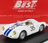 Best-model Porsche 550 Rs Spider N 35 24h Le Mans 1957 Hugus - G.de Beaufort 1:43 Bílá Modrá