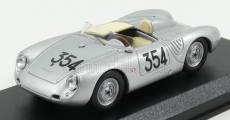Best-model Porsche 550rs Spider N 354 Mille Miglia 1957 Heinz Schiller 1:43 Silver