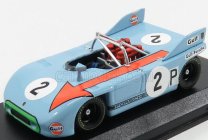 Best-model Porsche 908/03 N 2 1000km Nurburgring 1971 Bell - Siffert 1:43 Světle Modrá