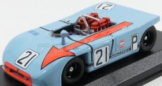 Best-model Porsche 908/03 N 21 1000km Nurburgring 1970 Rodriguez - Kinnunen 1:43 Světle Modrá Oranžová