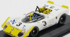 Best-model Porsche 908/2 N 3 Jarama 1970 Wisell - Bagration 1:43 Bílá Žlutá