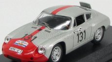 Best-model Porsche Abarth N 131 Tour De France 1961 Walter - Strahle 1:43 Silver Red