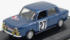 Best-model Simca Abarth 1150 4-door N 27 Rally De Franche-comte' 1967 1:43 Blue
