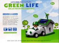 Solární stavebnice SolarBot 2 v 1 Green Life