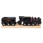 Bigjigs Rail Dřevěná replika lokomotivy Black 5 engine