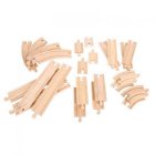 Bigjigs Rail Dřevěné koleje set 24 dílů poškozený obal
