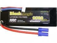 Black Magic LiPol Car 11.1V 6500mAh 50C EC5