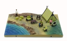 Bm-creations Accessories Diorama City Camp Site Whit Accessories And Figures 1:64 Různé