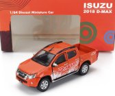 Bm-creations Isuzu D-max Pick-up Double Cabine 2018 1:64 Orange