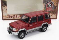 Bm-creations Toyota Land Cruiser Lc76 2014 1:64 Červená Stříbrná