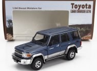 Bm-creations Toyota Land Cruiser Lc76 2014 1:64 Modrá Stříbrná