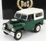 Bos-models Land rover Land 90 Ii Series Lightweight Soft-top Closed 1973 1:18 Zelená Bílá