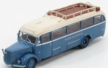 Brekina plast Saurer Bt4500 Autobus Wiener Lokalbahnen 1954 1:87 Světle Modrá Slonová Kost