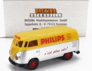 Brekina plast Volkswagen T1 Van Philips 1960 1:87 Stříbrná Žlutá