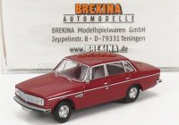 Brekina plast Volvo 144 4-door 1970 1:87 Tmavě Červená