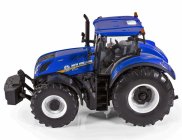 Britains New holland T7.315 Tractor 2018 1:32 Modrá Černá