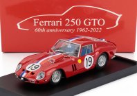 Brumm Ferrari 250 Gto 3.0l V12 Coupe Team Pierre Noblet N 19 2nd 24h Le Mans 1962 Jean Guichet - Pierre Noblet 1:43 Červená Bílá Modrá