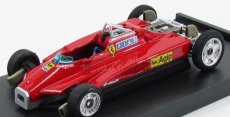 Brumm Ferrari F1  126c2 N 27 2nd San Marino Imola Gp 1982 Gilles Villeneuve - Muletto - T-car 1:43 Red