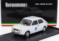 Brumm Fiat 127 1-series Societa' Autostrade Como-chiasso 1971 1:43 Bílá