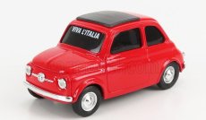 Brumm Fiat 500 1965 - Viva L'italia 150th Anniversario Italia 1861 - 2011 1:43 Red